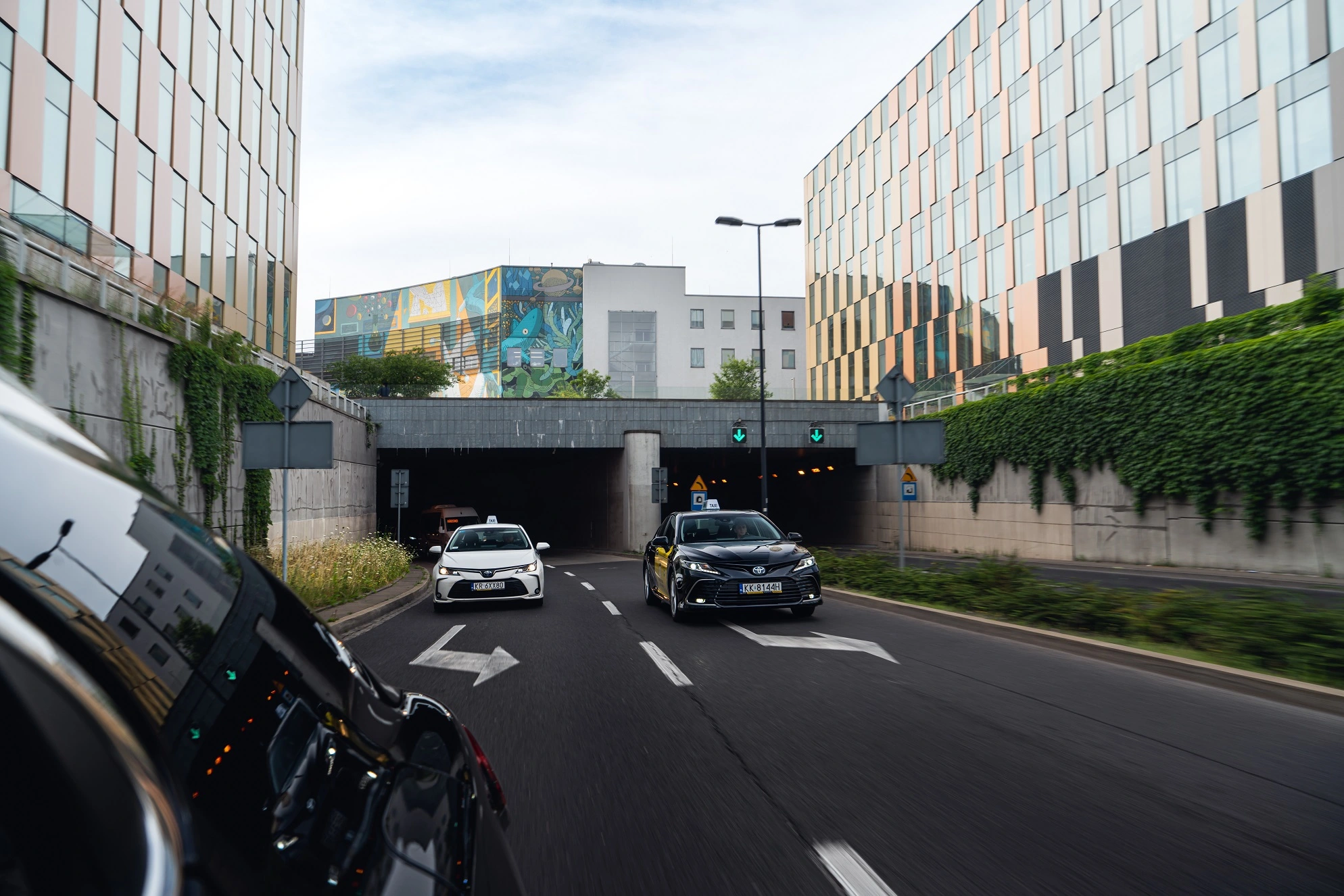 Flota Departner - auta Uber w mieście